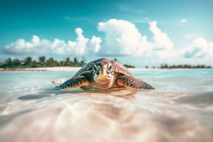 Can Sea Turtles Go into Their Shells?