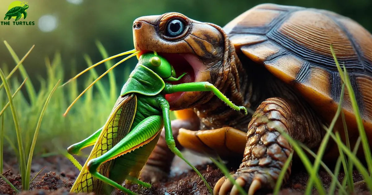 Can Turtles Eat Grasshoppers?